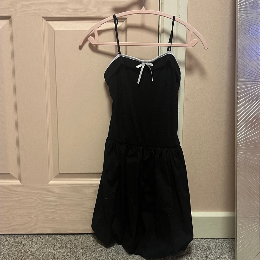 Elegant Black Mini Dress